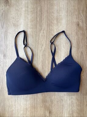 Aerie Everyday-Wireless Bra navy blue size 32B